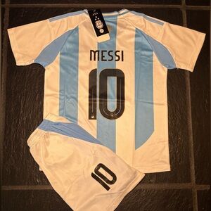 Messi Argentina 24/25  Home Kids Kit